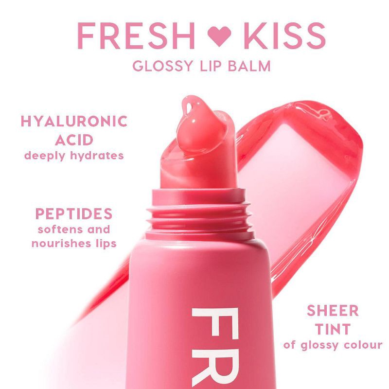 slide 4 of 9, ColourPop Fresh Kiss Glossy Lip Balm - Watermelon Sugar - 0.49oz, 0.49 oz