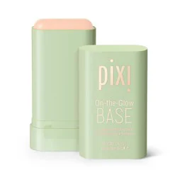 Pixi by Petra On-the-Glow BASE Foundation - Cream - 0.6oz: Paraben-Free Vegan Stick with Aloe, Moisturizing Neutral Undertone