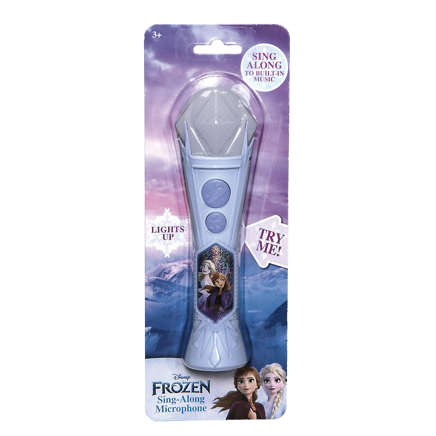 slide 2 of 2, KIDdesigns Frozen Blue Elsa Sing-Along Microphone, 1 ct