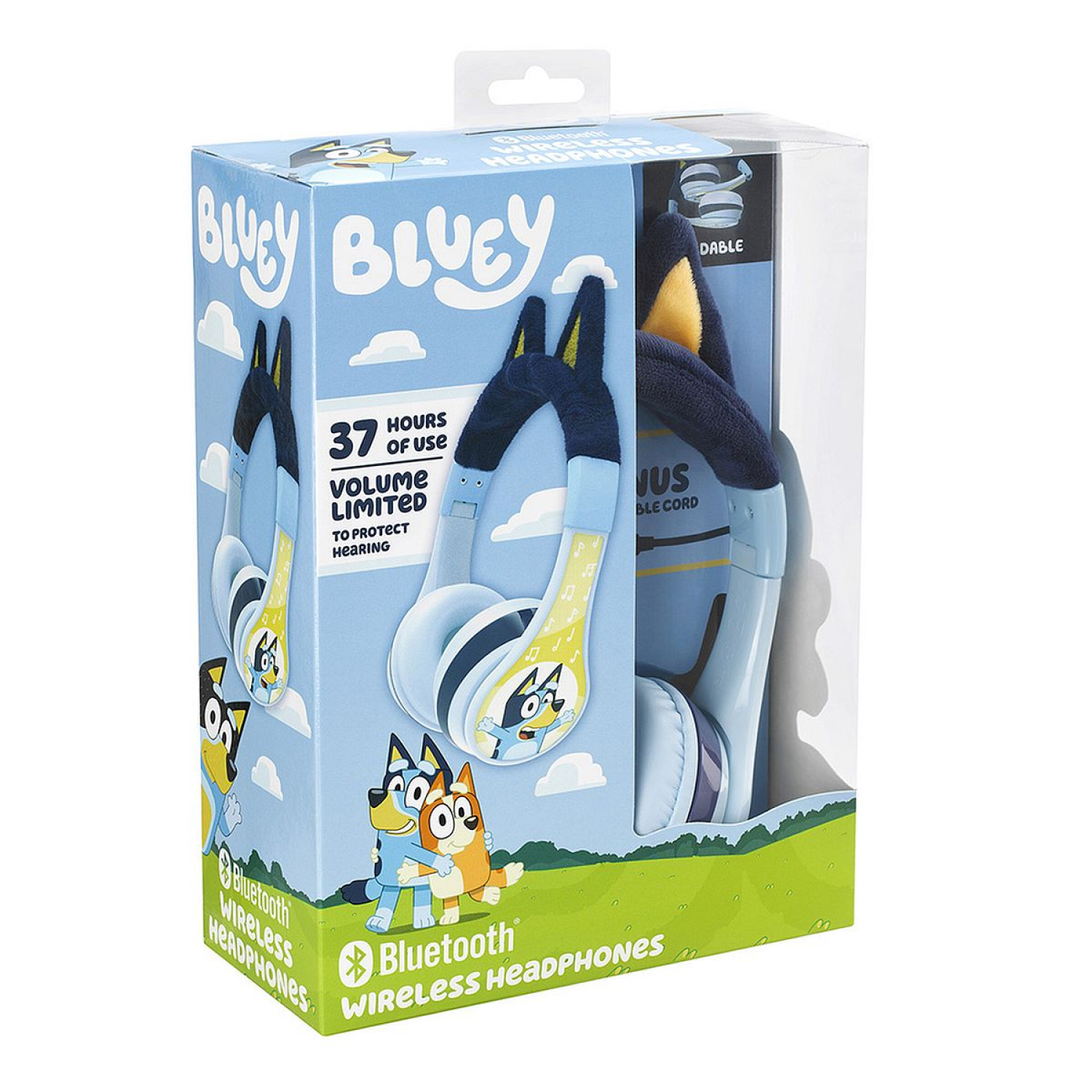 slide 3 of 3, eKids Bluey Bluetooth Wireless Headphones - Blue, 1 ct