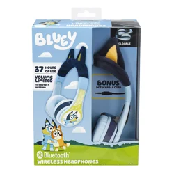 eKids Bluey Bluetooth Wireless Headphones - Blue