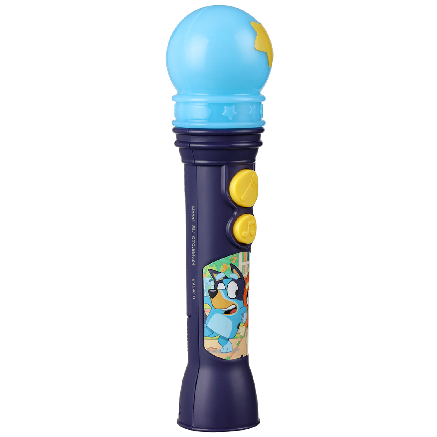 slide 6 of 6, Bluey Karaoke Microphone, 1 ct