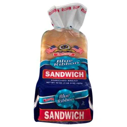 Schmidt Blue Ribbon Enriched Bread Sandwich