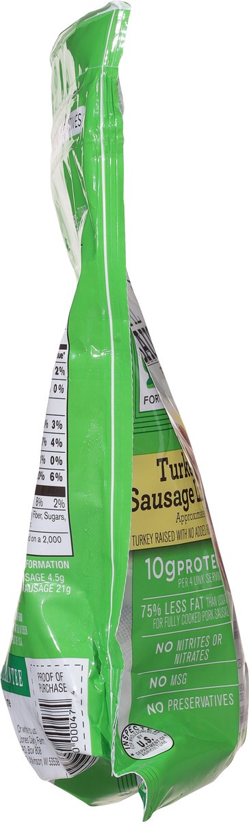 slide 10 of 13, Jones Dairy Farm Golden Brown Turkey Sausage 16 oz, 16 oz