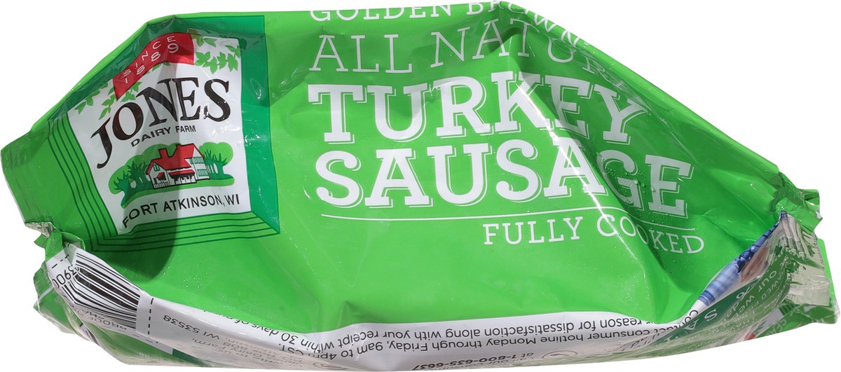 slide 4 of 13, Jones Dairy Farm Golden Brown Turkey Sausage 16 oz, 16 oz
