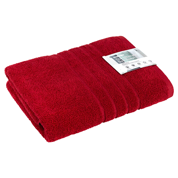 slide 1 of 1, Martex Ultimate Soft Biking Red Solid Bath Towel, 1 ct