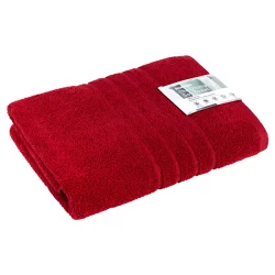 Martex Ultimate Soft Biking Red Solid Bath Towel