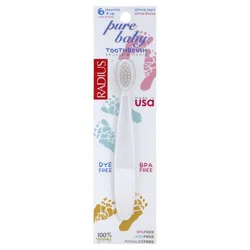 RADIUS Ultra Soft Pure Baby Toothbrush