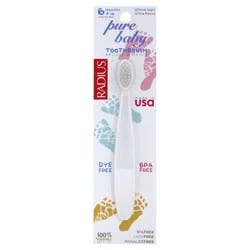 RADIUS Ultra Soft Pure Baby Toothbrush