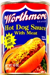 Worthmore Hot Dog Chili With Meat