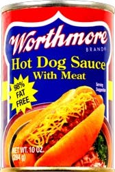 Worthmore Hot Dog Chili with Meat