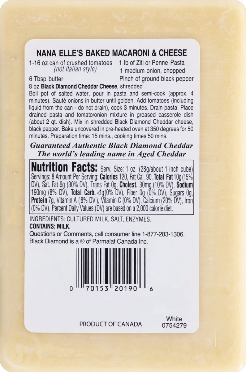 slide 6 of 6, Black Diamond Cheese, Grand Reserve, Sharp, Cheddar, 8 oz