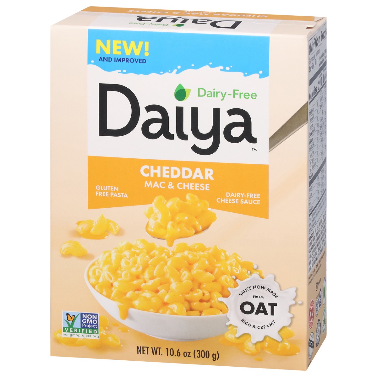 slide 7 of 9, Daiya Deluxe Dairy Free Cheddar Mac & Cheeze 10.6 oz, 10.6 oz