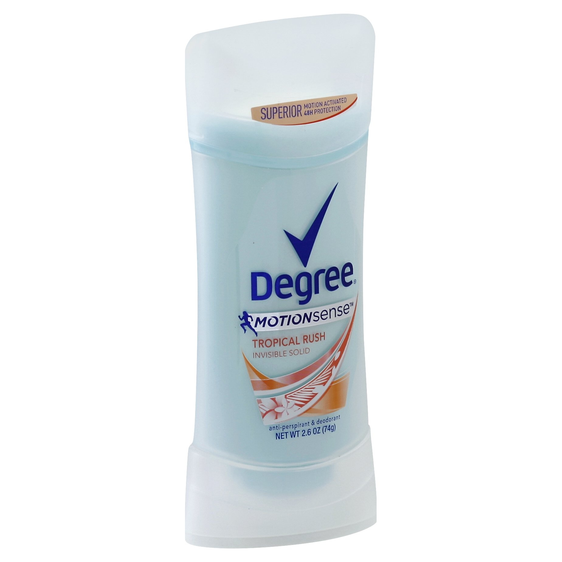 slide 1 of 2, Degree Motion Sense Tropical Rush Antiperspirant Deodorant, 2.6 oz