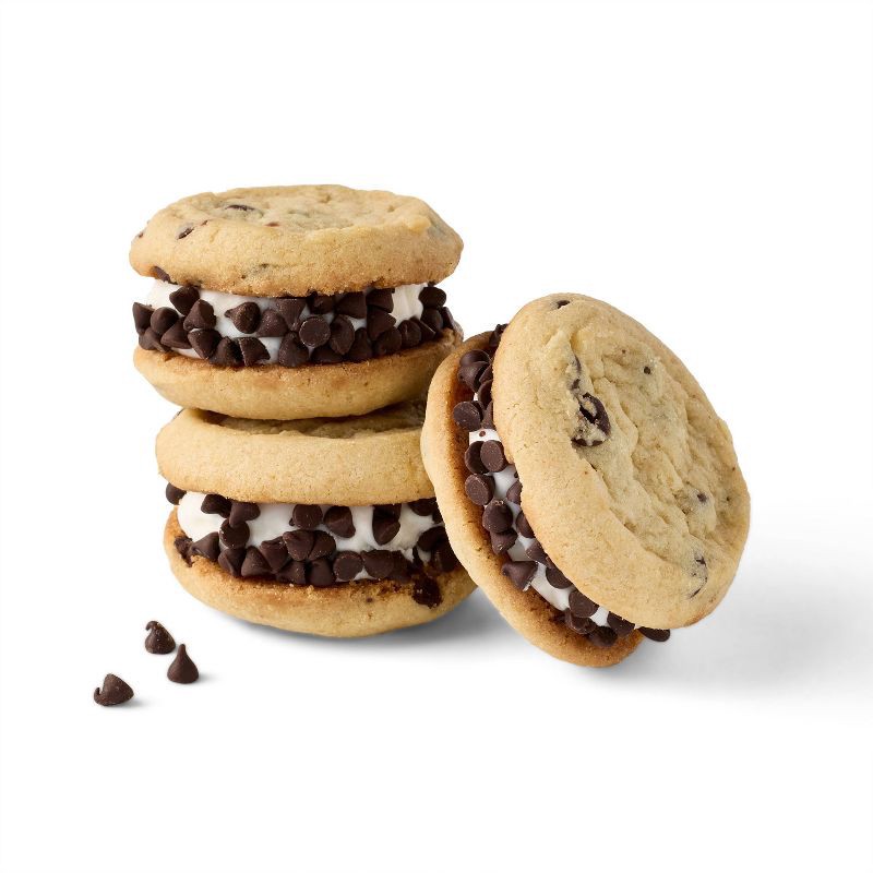 slide 3 of 3, Chocolate Chip Soft Sandwich Cookies - 7.5oz/6ct - Favorite Day™, 6 ct; 7.5 oz
