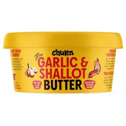 Churn Garlic & Shallot Butter - 3oz