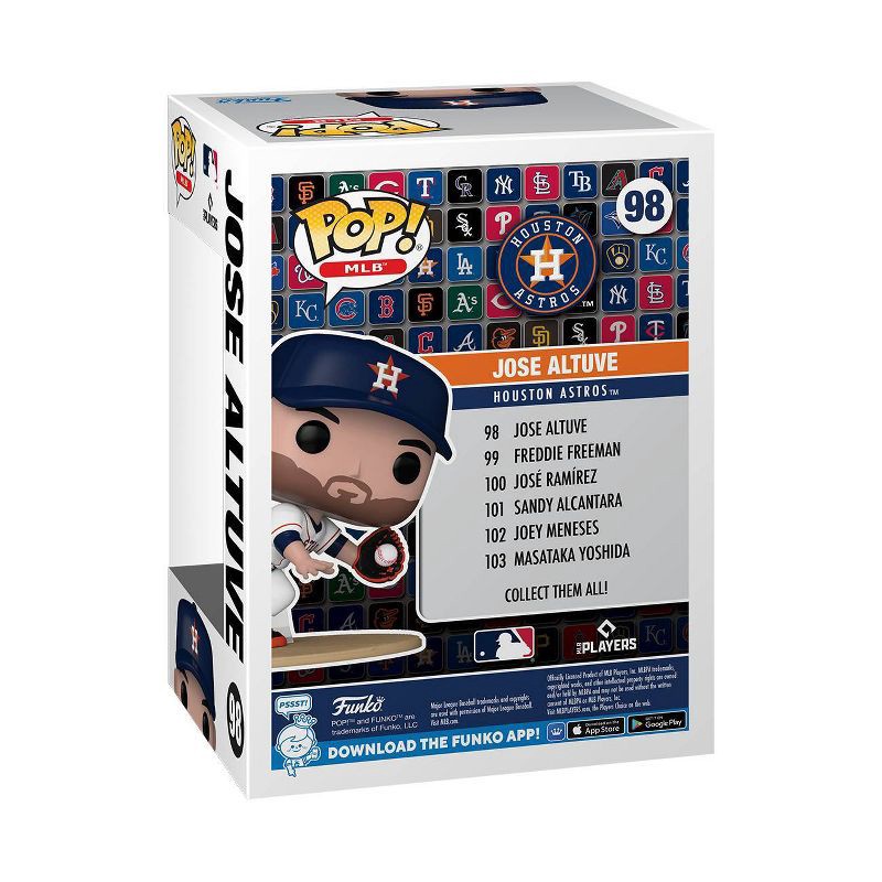 slide 3 of 3, Funko POP! MLB: Houston Astros - Jose Altuve, 1 ct