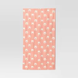 Crabs Beach Towel Coral - Sun Squad™