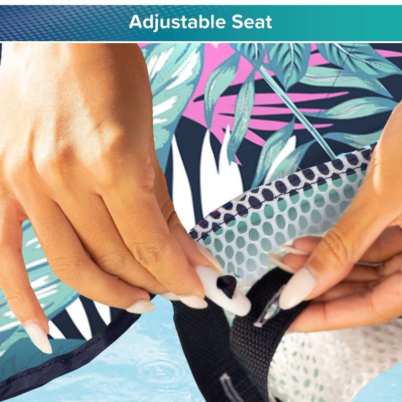 slide 2 of 7, Aqua Leisure Luxury Noodle Chair SoftTek Pool Noodles - Blue: Water Float Toy, 1 ct