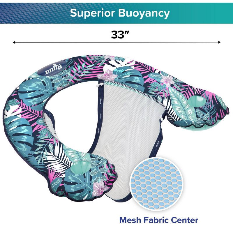 slide 4 of 7, Aqua Leisure Luxury Noodle Chair SoftTek Pool Noodles - Blue: Water Float Toy, 1 ct