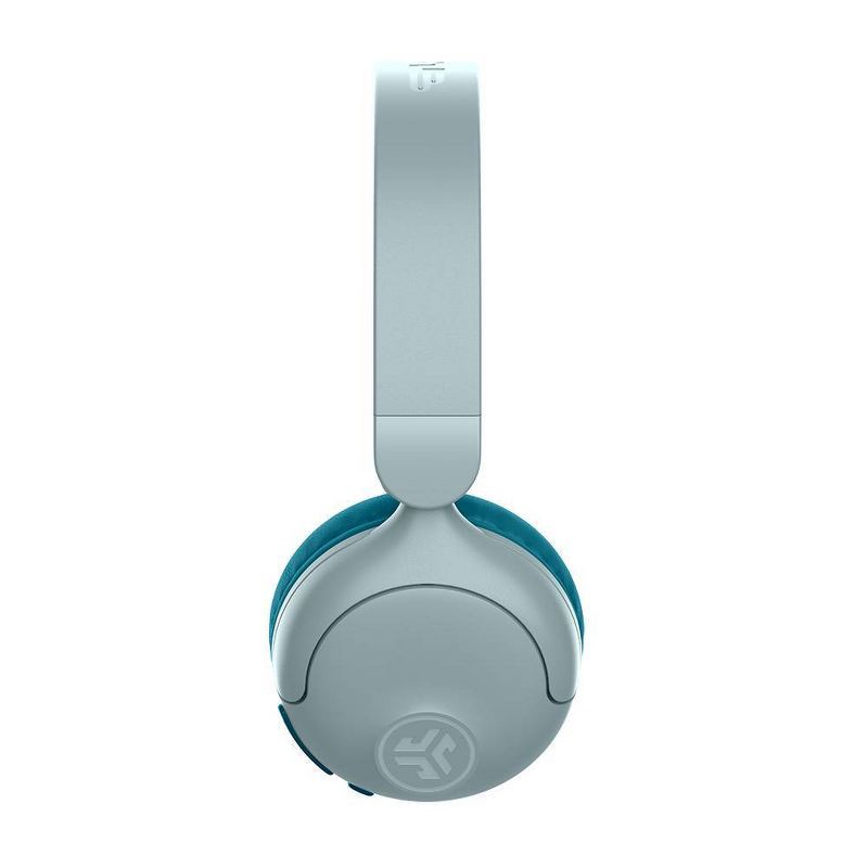 slide 2 of 5, JLab JBuddies Pop Bluetooth Wireless Kids' Headphones - Teal: Over-Ear, Built-In Mic, Water-Resistant, 1 ct
