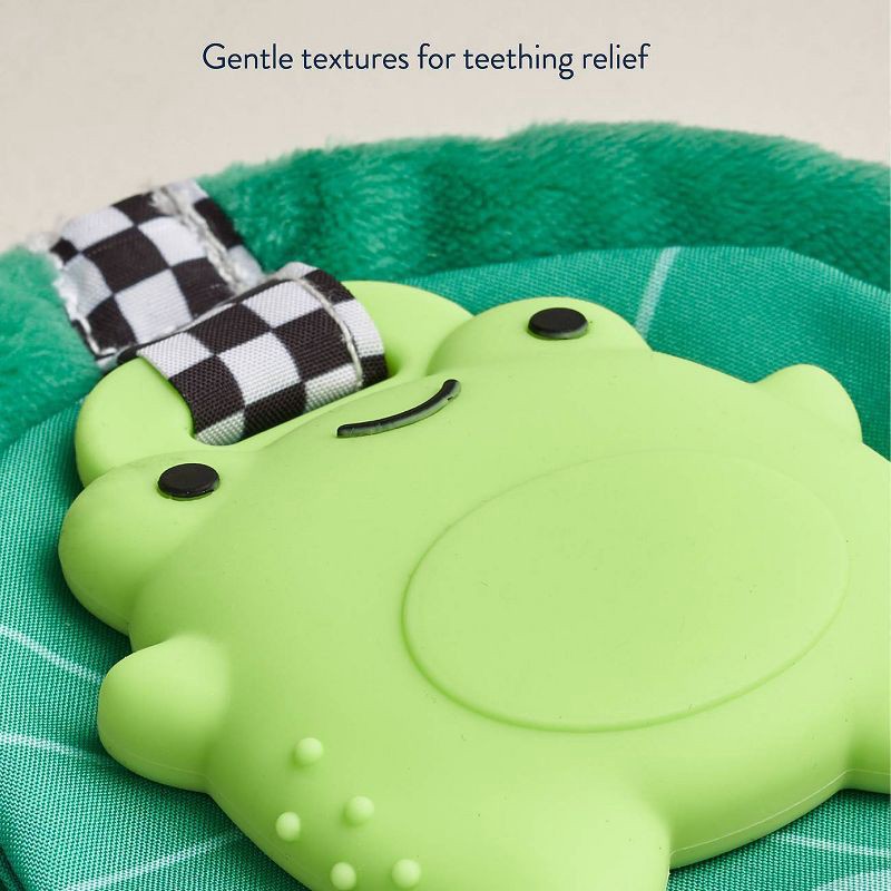 slide 5 of 8, Itzy Ritzy Rattle Sweetie Crinkle - Frog, 1 ct