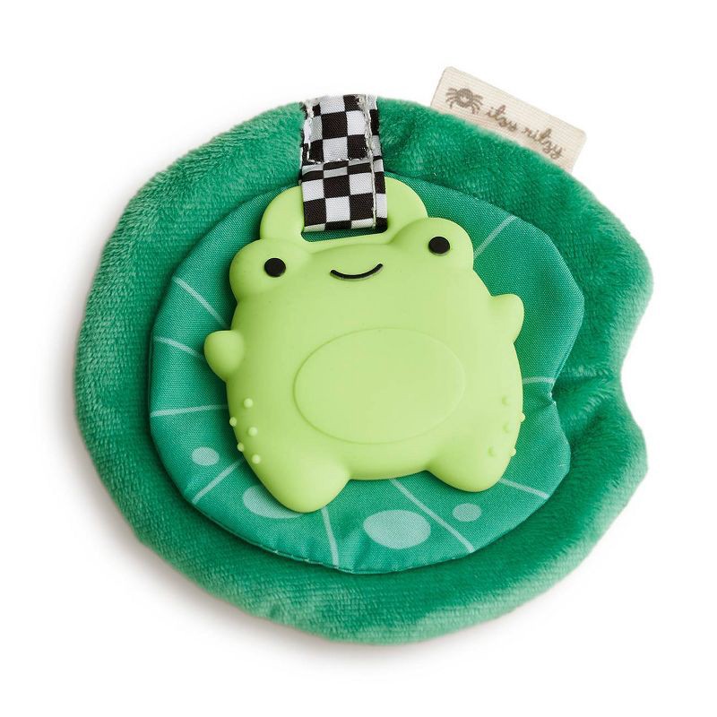 slide 1 of 8, Itzy Ritzy Rattle Sweetie Crinkle - Frog, 1 ct
