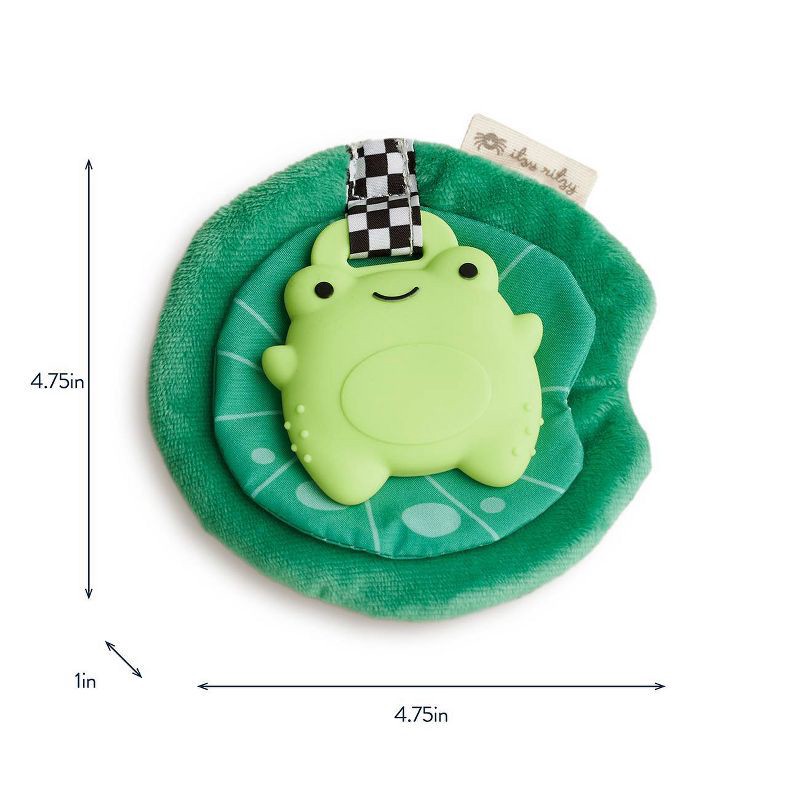 slide 7 of 8, Itzy Ritzy Rattle Sweetie Crinkle - Frog, 1 ct