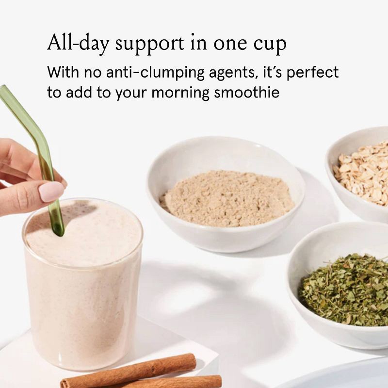 slide 7 of 10, Bodily Organic Vegan Lactation Latte Powder, Lactation Support for Breastfeeding - Spiced Vanilla - 14.67oz, 14.67 oz