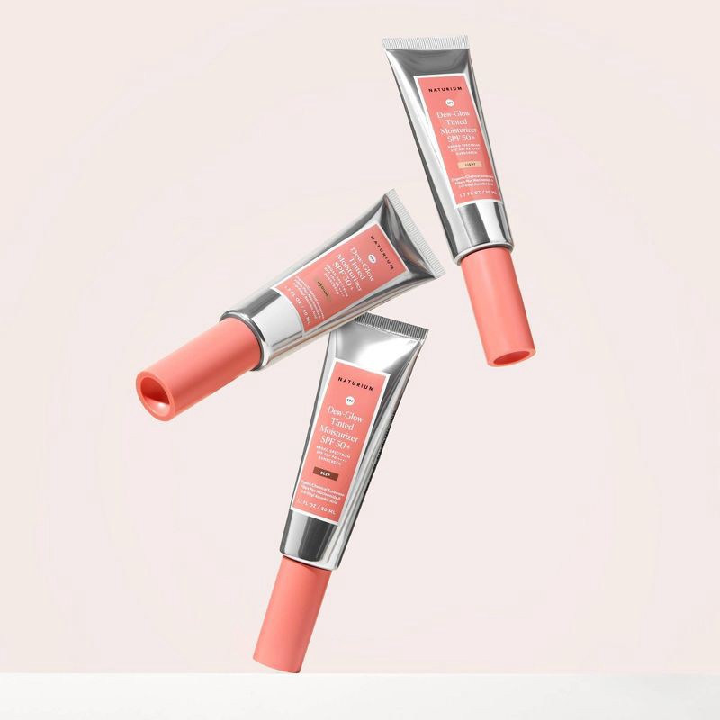 slide 8 of 8, Naturium Tinted Dew Glow Moisturizer - SPF 50 - 1.7 fl oz - Deep, 50 ct; 1.7 fl oz