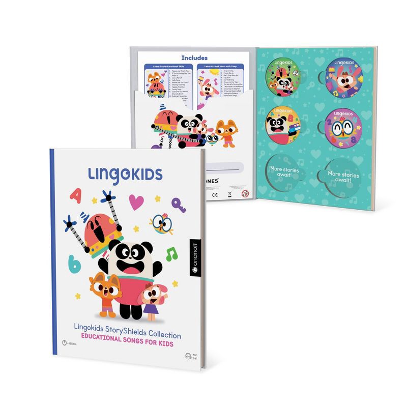 slide 1 of 14, StoryPhones with 4 Educational Screen Free Audio Disks, 1 ct