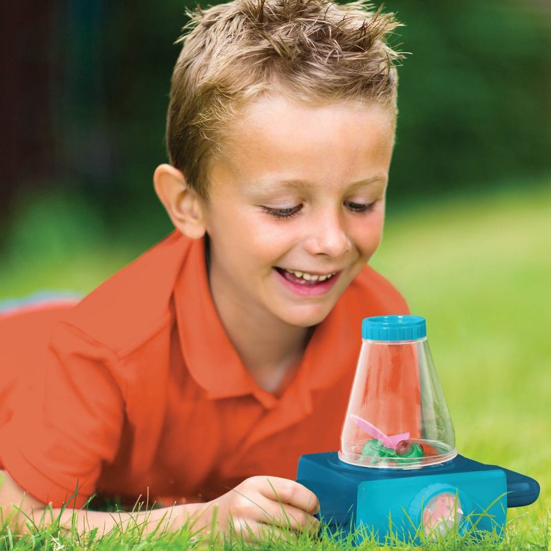 slide 2 of 6, B. toys Little Explorer Pack Toy Microscope & Reusable Stickers, 1 ct