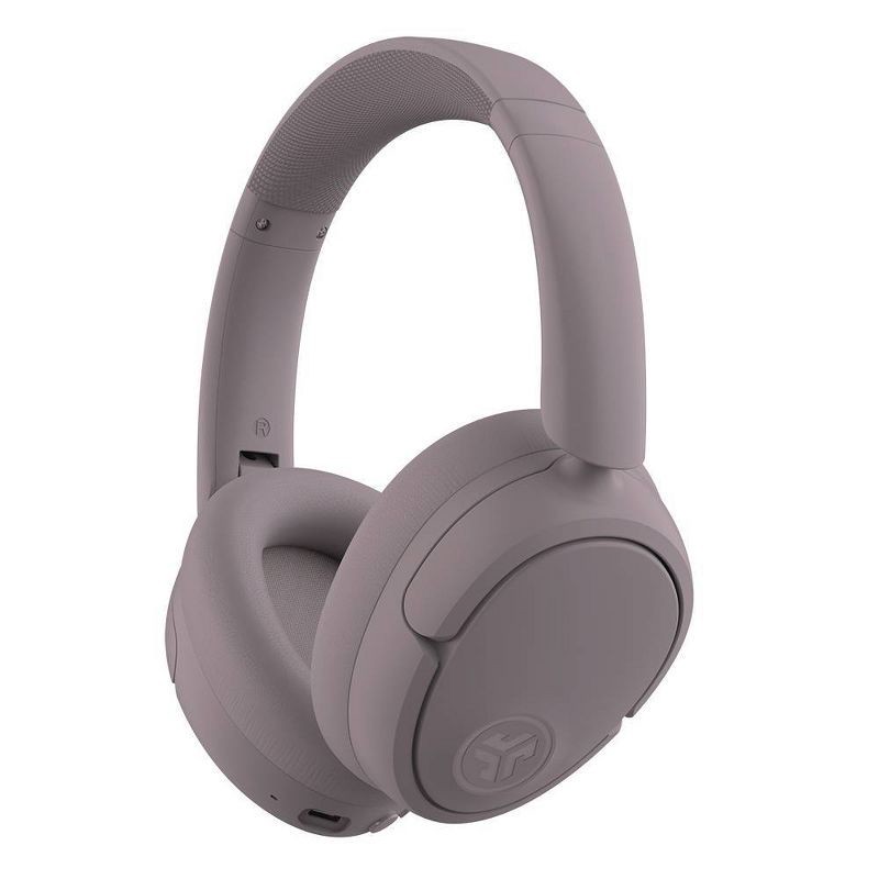 slide 1 of 8, JLab JBuds Lux Active Noise Canceling Over-Ear Bluetooth Wireless Headphones - Mauve, 1 ct