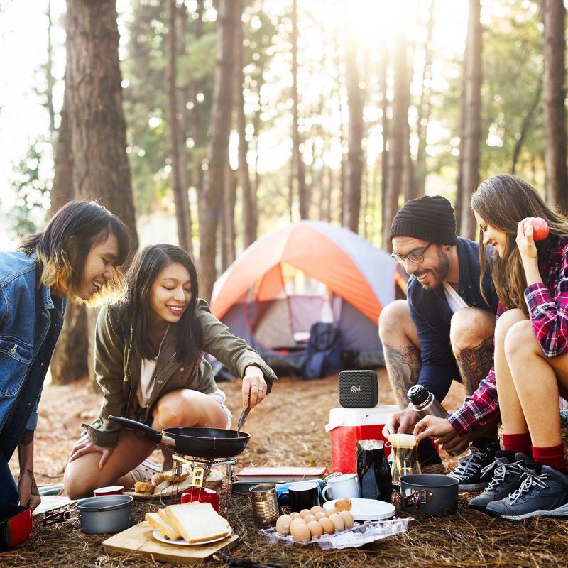 slide 12 of 15, Klipsch Austin Portable Bluetooth Speaker - Black: Waterproof IP67, Rechargeable Battery, 1 ct