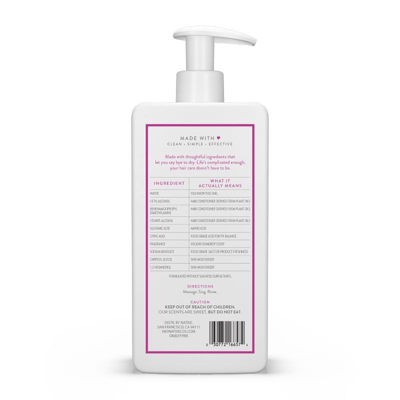 slide 7 of 8, Native Limited Edition Holiday Gumdrop Moisturizing Conditioner - 16.5 fl oz, 16.5 fl oz