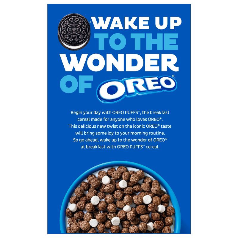 slide 2 of 7, Post Oreo Puffs Cereal - 16.5oz, 16.5 oz