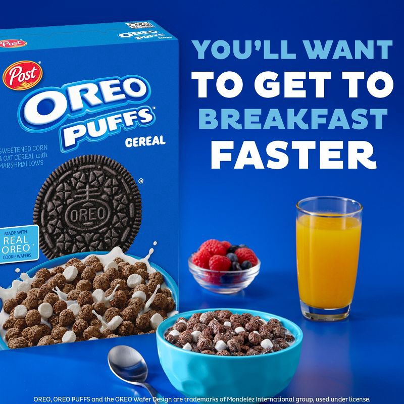 slide 7 of 7, Post Oreo Puffs Cereal - 16.5oz, 16.5 oz