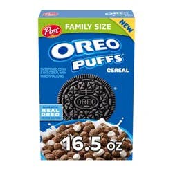 Post Oreo Puffs Cereal - 16.5oz