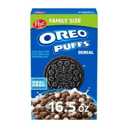 Post Oreo Puffs Cereal - 16.5oz