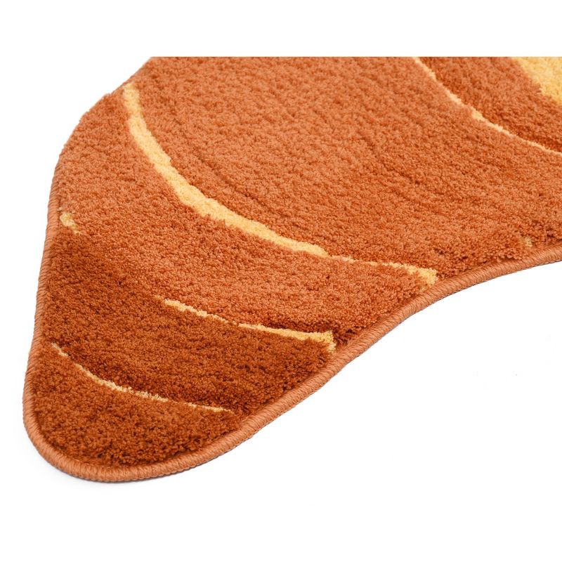 slide 3 of 4, 16"x31" Croissant Non Skid Bath Rug - NatureStep, 1 ct