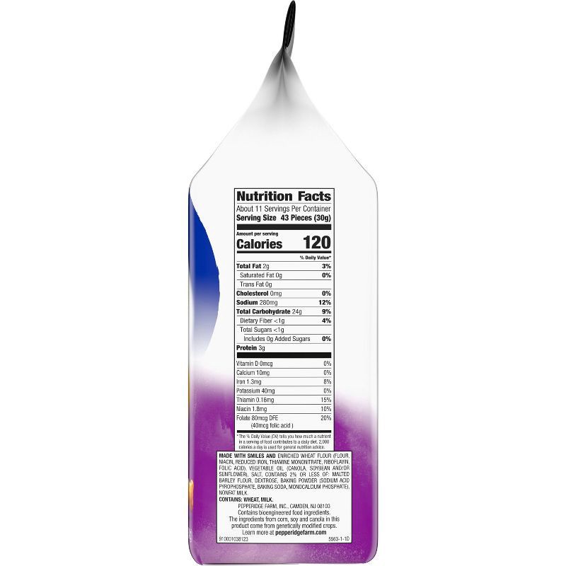 slide 3 of 5, Pepperidge Farm Goldfish Pretzel Crackers Family Size - 12oz, 12 oz