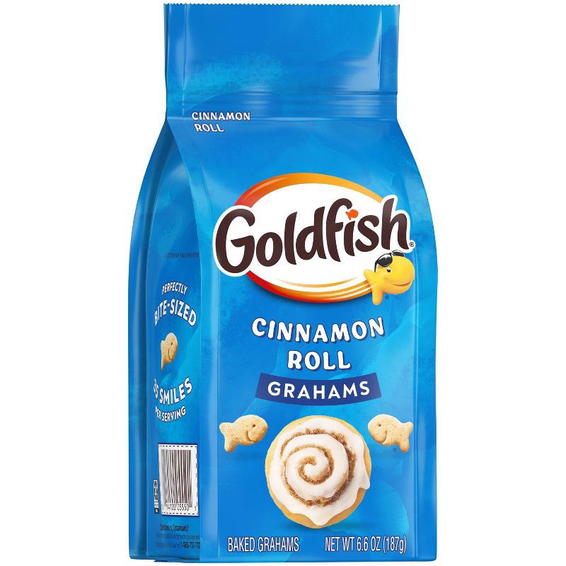 slide 4 of 5, Goldfish Grahams Cinnamon Roll Crackers - 6.6oz, 6.6 oz