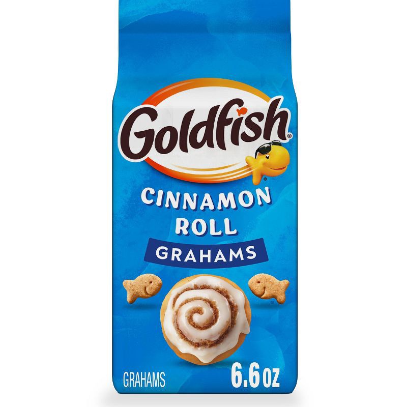 slide 1 of 6, Goldfish Grahams Cinnamon Roll Crackers - 6.6oz, 6.6 oz