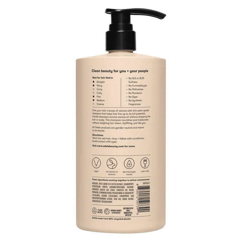 slide 2 of 7, Odele Bulk Volumizing Shampoo for Lift + Fullness - 32 fl oz, 32 fl oz