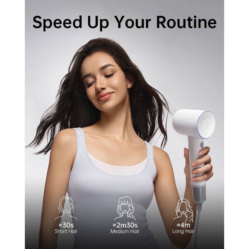 slide 15 of 15, Laifen SE Hair Dryer - White - 1400 Watts, 1 ct