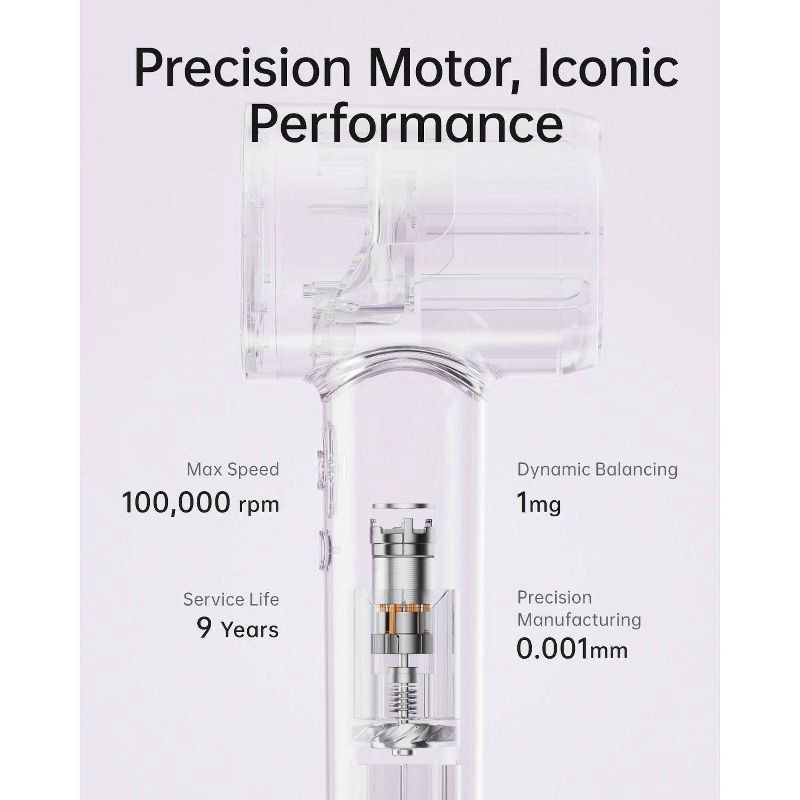 slide 11 of 13, Laifen SE Lite Hair Dryer - Purple - 1400 Watts, 1 ct