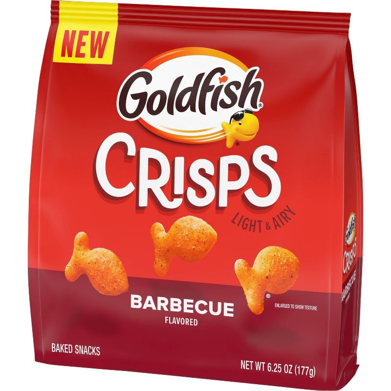slide 5 of 5, Goldfish Crisps Barbecue Crackers - 6.25oz, 6.25 oz