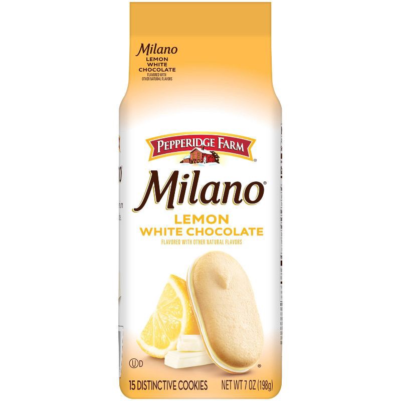 slide 1 of 9, Pepperidge Farm White Chocolate Lemon Cookies - 7oz, 7 oz