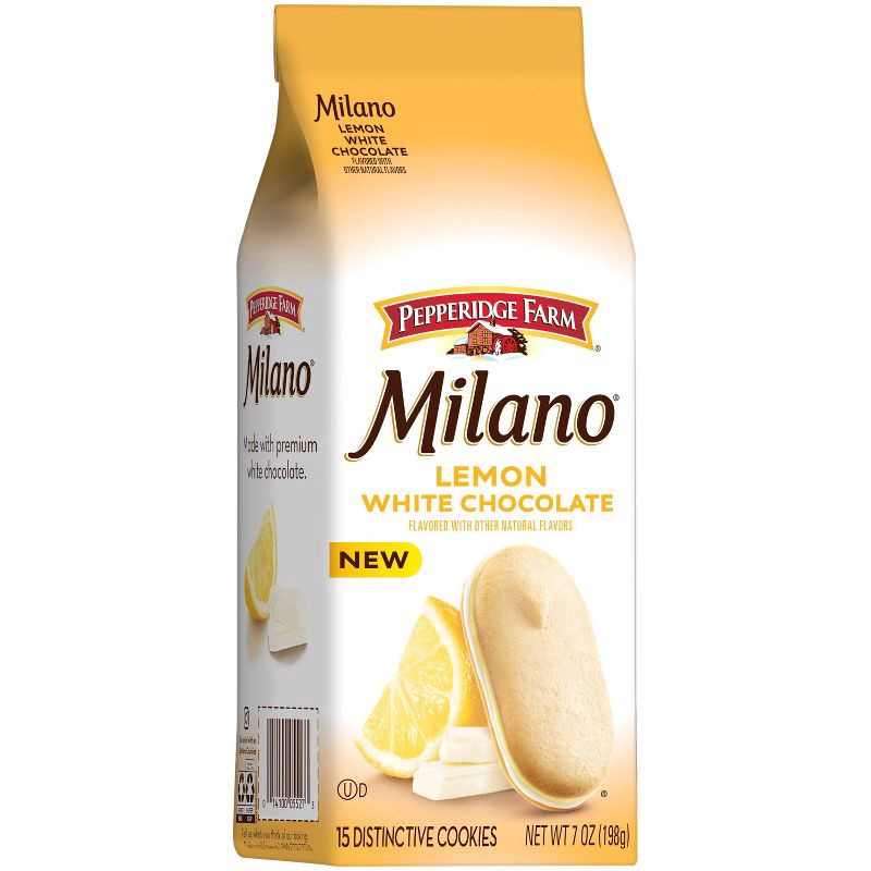 slide 4 of 5, Pepperidge Farm White Chocolate Lemon Cookies - 7oz, 7 oz