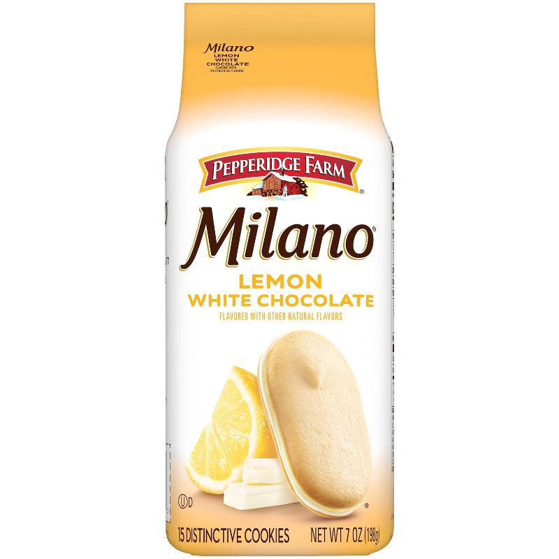 slide 1 of 9, Pepperidge Farm White Chocolate Lemon Cookies - 7oz, 7 oz